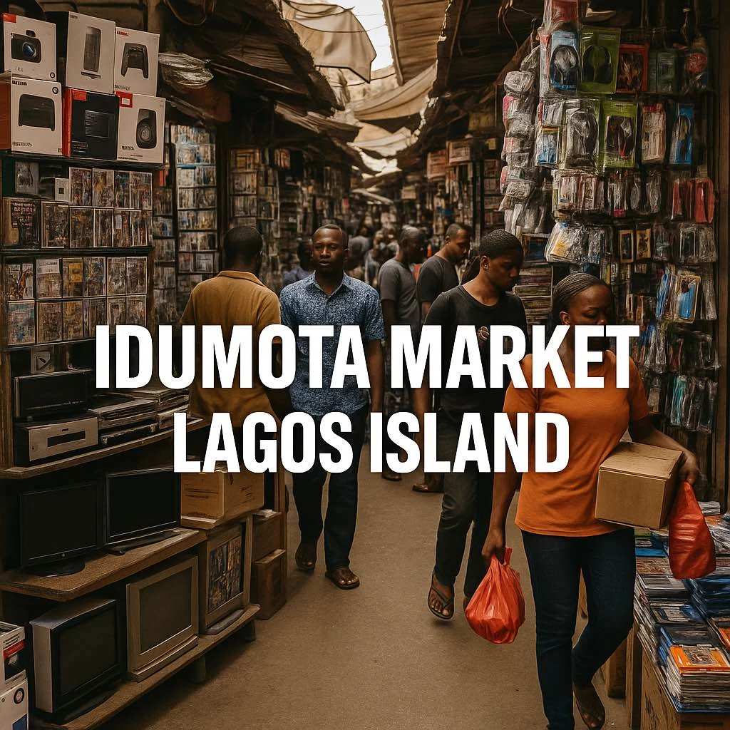 Idumota market wholesale electronics and goods Lagos